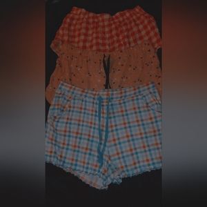 Size Small Shorts- Set of three